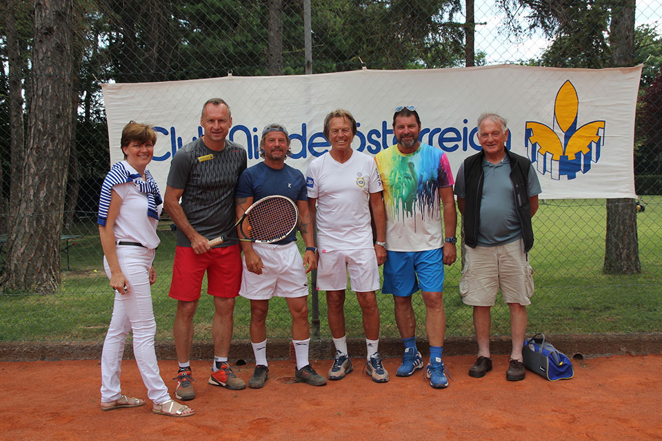 Benefiz-Tennis Doppel 2019