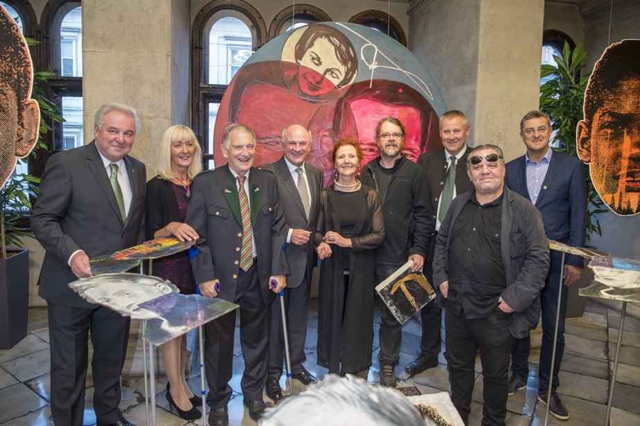Vernissage Bild-Raum im Steinernen Saal Graz